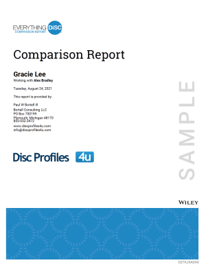 Everything DiSC® Comparison Report