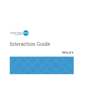 Everything DiSC® Management Interaction Guides (Pack of 25)