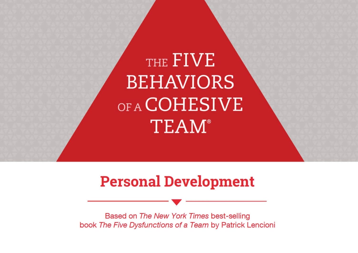 Five Behaviors Personal Development